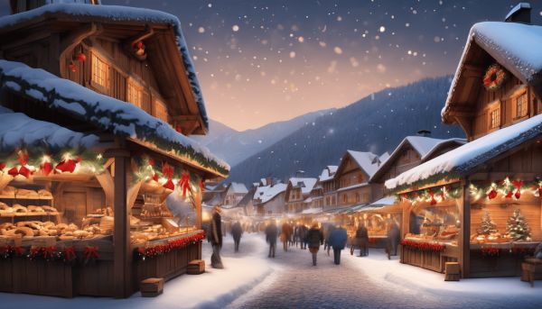 Vivre la magie des marchés de Noël en Haute-Savoie